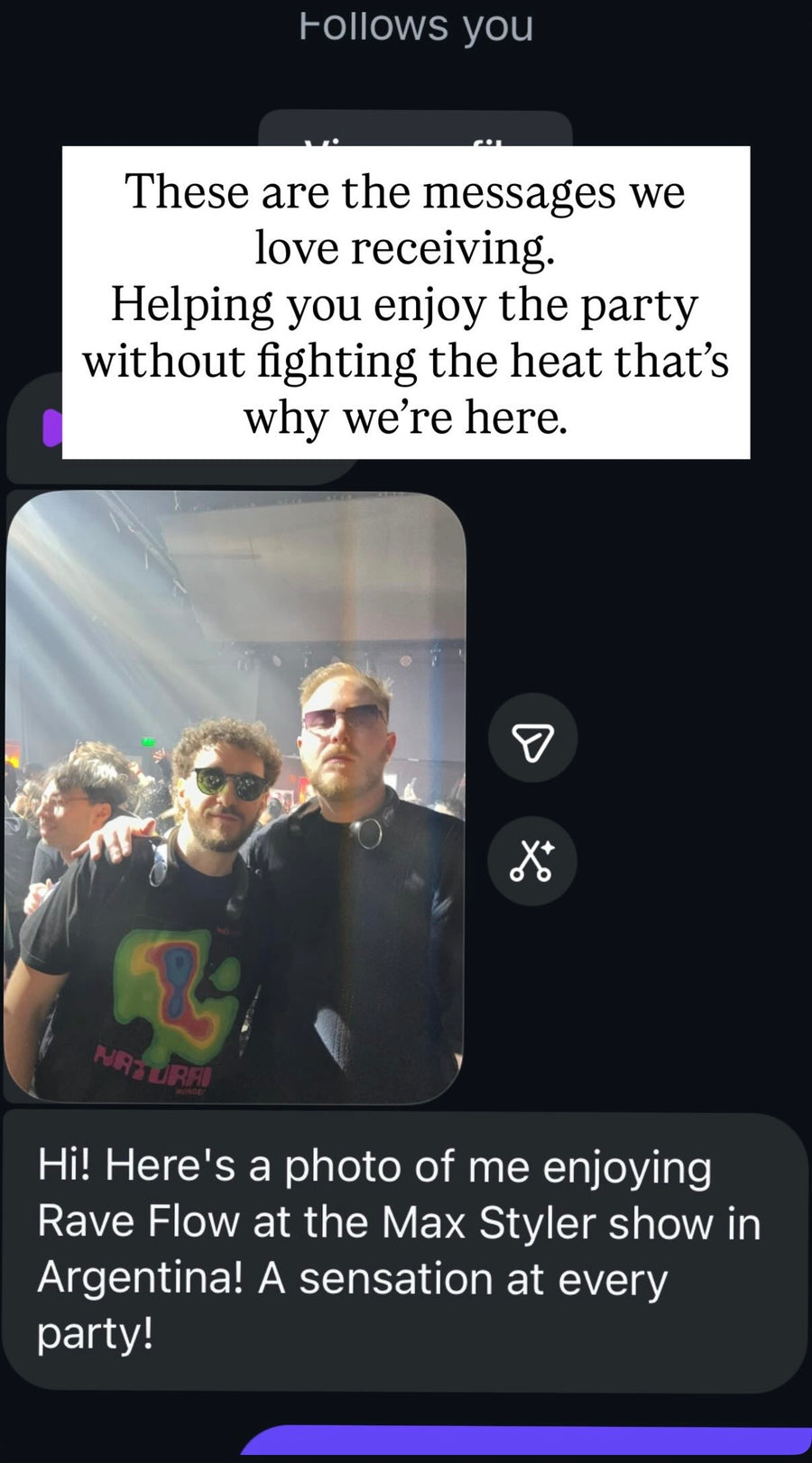 Customer review screenshot