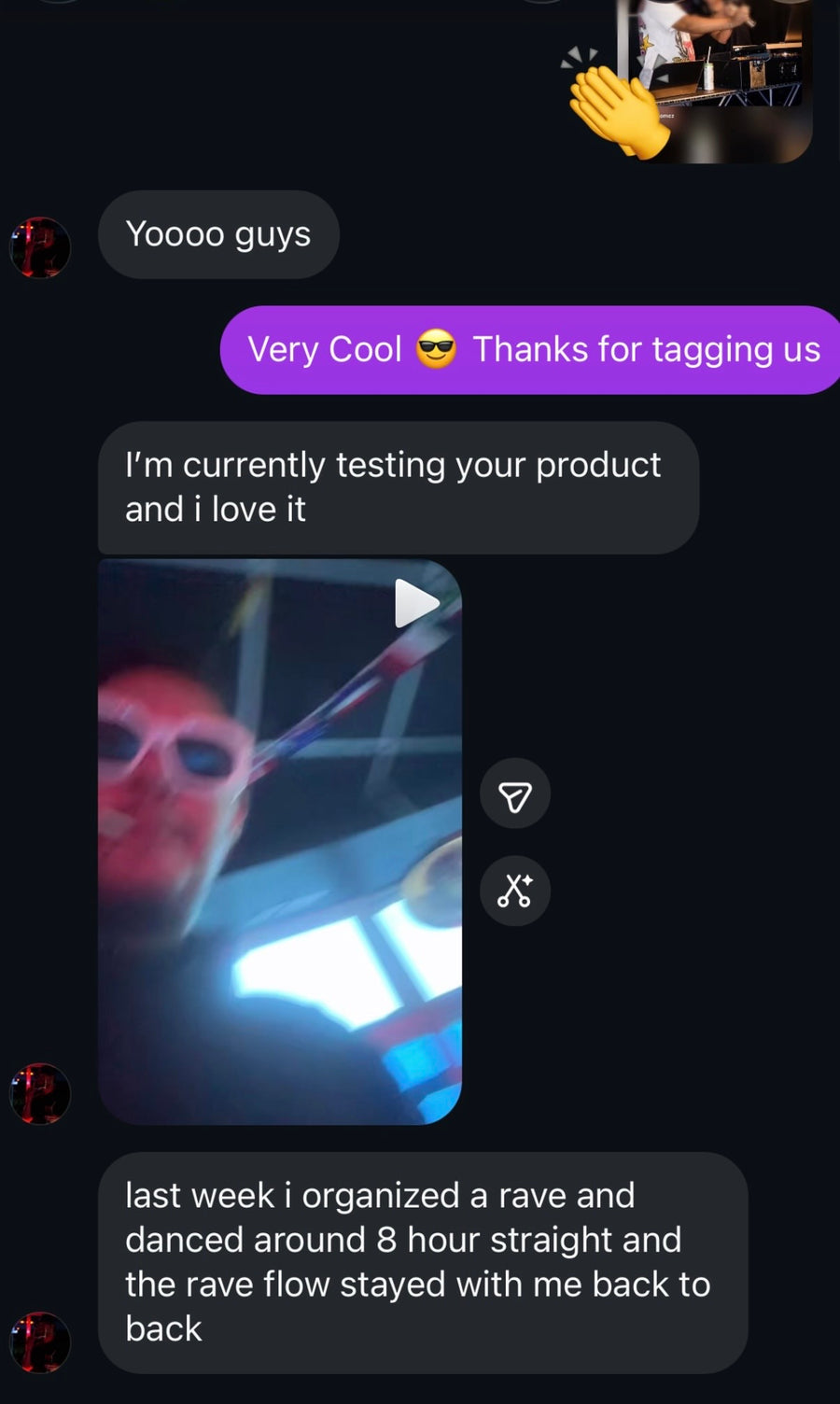 Customer review screenshot